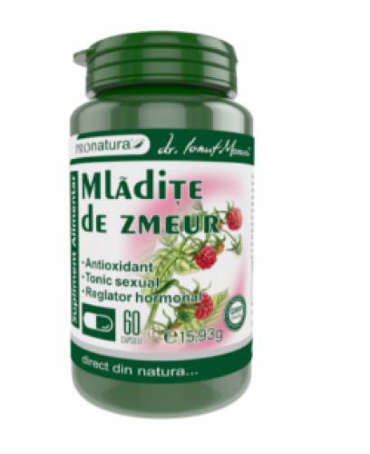 Mladite de Zmeur, 60cps - MEDICA