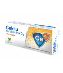 POLISANO CALCIU + VIT D3 30 COMPRIMATE MASTICABILE