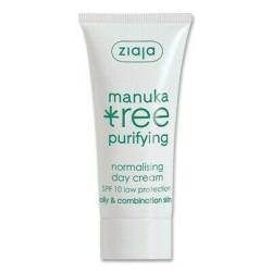 Crema de zi normalizatoare, SPF10, Manuka Tree, 50ml, - Ziaja