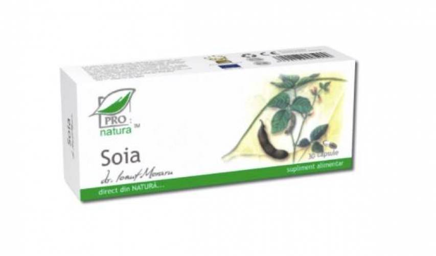 Soia, pentru Menopauza, 30cps - MEDICA