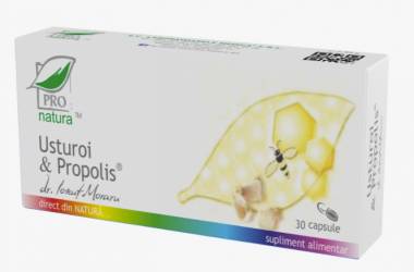 Usturoi si Propolis, 30cps - Pro Natura
