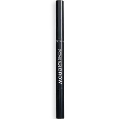 Creion pentru sprancene Relove Power Brow Pencil Granite, 0.3g, Makeup Revolution