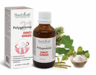 Polygemma 21 - Dinti, Gingii, 50ml Plantextrakt