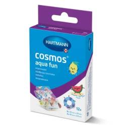 Plasturi Rezistenti la Apa Aqua Fun Cosmos, 12 bucati – Hartmann