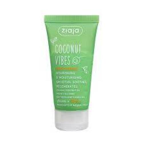 Crema de fata pentru tenul uscat, Coconut Vibes, 50 ml, Ziaja