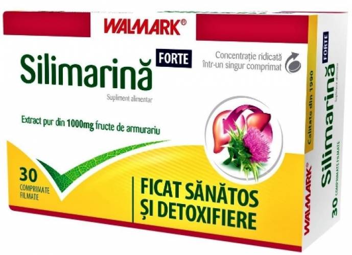 Walmark Silimarina Forte - 30 comprimate filmate