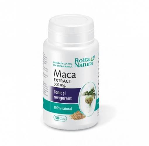 Maca 500mg extract – 30cps Rotta Natura