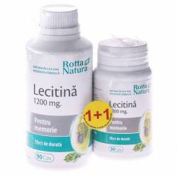 Lecitina 1200mg 90cps+30cps Gratis - Rotta Natura