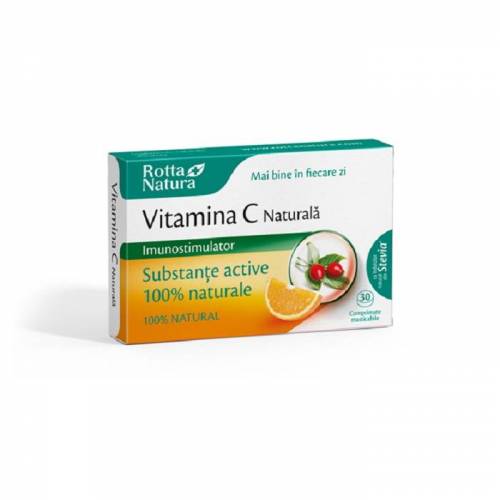PROPOLIS + VITAMINA C NATURALA + MIERE 30cp masticabile – Rotta Natura