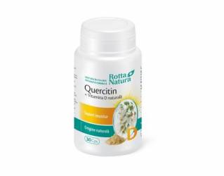 Quercitin si Vitamina D naturala, 30cps - ROTTA NATURA