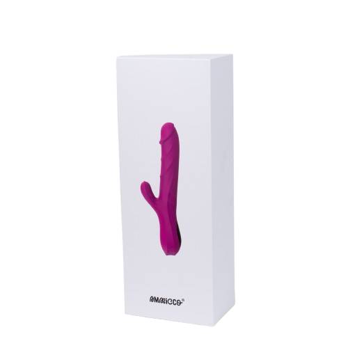 Vibrator cu 10 tipuri de vibratii 8 impulsuri diferite si design ergonomic Ames, 1 bucata, Ammicco