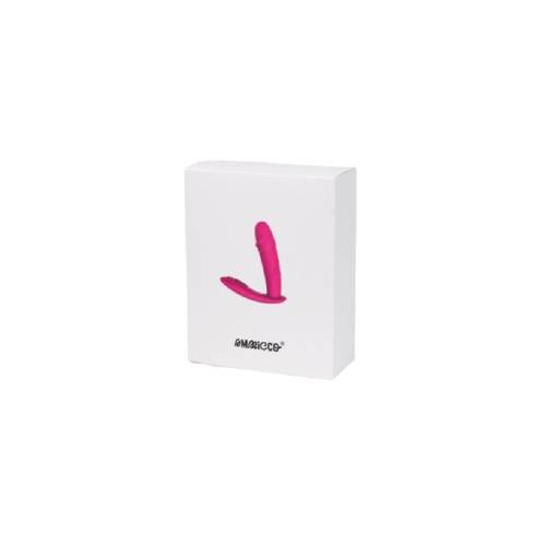 Vibrator cu incalzire dubla stimulare si 10 moduri de vibratie, Pink Bliss, 1 bucata, Ammicco