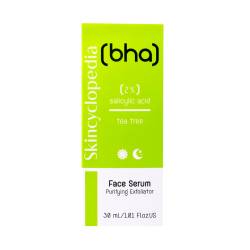 Ser facial cu 2% acid salicilic + ulei arbore de ceai, 30ml, Skincyclopedia