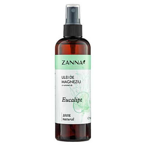 Ulei de magneziu cu aroma de eucalipt, 150ml, Zanna