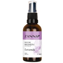 Ulei de magneziu cu aroma de lavanda, 50ml, Zanna