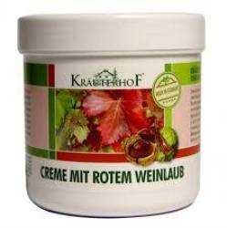 Crema cu Castane si frunze de vita de vie rosie, 250 ml, Krauterhof