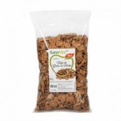Fulgi de grau cu tarate 500g - SANOVITA