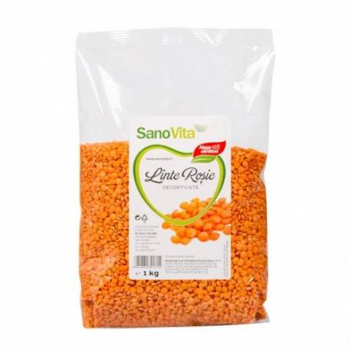 Linte rosie decorticata 750g - SANOVITA
