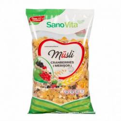 Musli cranberries 400g - SanoVita