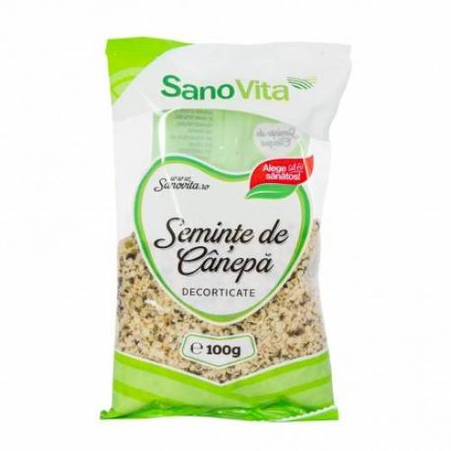 Seminte de canepa 100g - SANOVITA