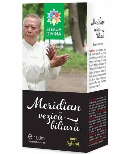MERIDIAN VEZICA BILIARA TINCTURA 100ml, Steaua Divina