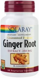 Ginger Root (Ghimbir) 60tb - Solaray - Secom
