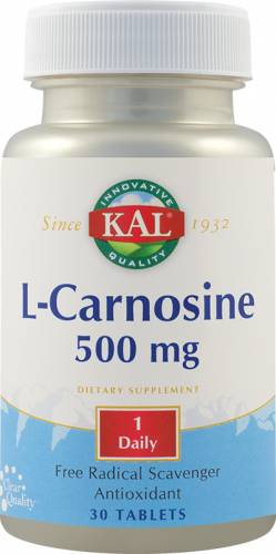 L-Carnosine 500mg 30tb - KAL - Secom