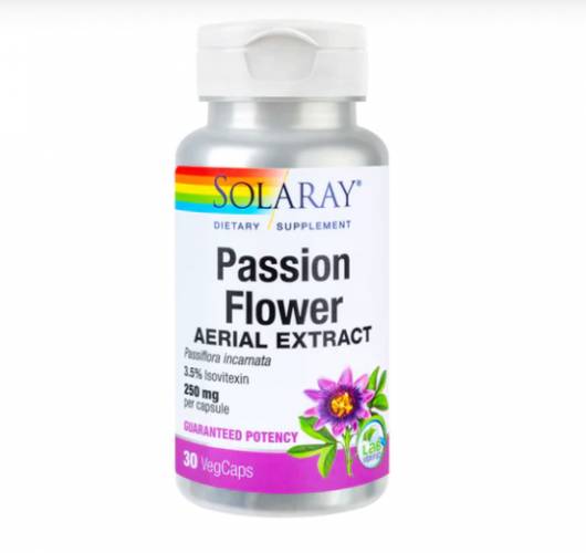 Passion Flower (Floarea-pasiunii) 30tb - Solaray - Secom