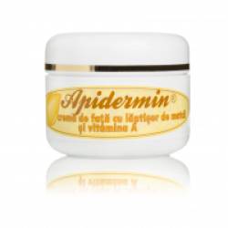 Crema pentru fata cu laptisor de matca si vitamina a- apidermin mic 30ml APIDERMIN