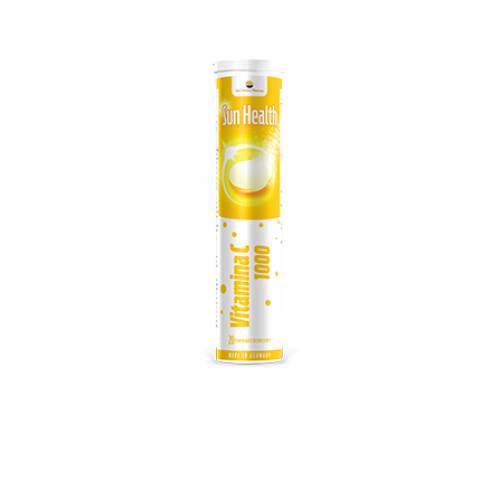SUN HEALTH VITAMINA C 1000mg - 20cp efervescente - SUN WAVE PHARMA