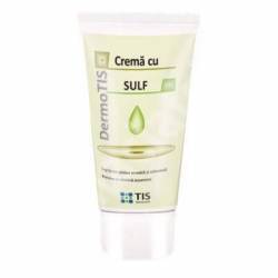 Crema cu sulf DermoTis 50ml, Tis Farmaceutic