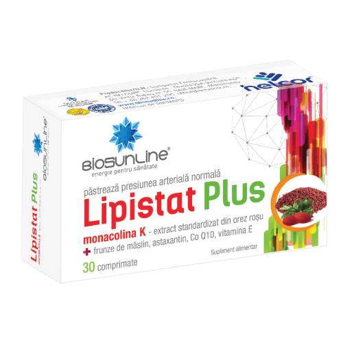 Lipistat Plus, 30 comprimate, Helcor