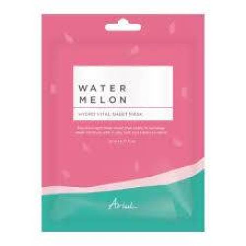 Masca de fata servetel cu Pepene Rosu Watermelon Hydro Glow, calmare si hidratare, Ariul