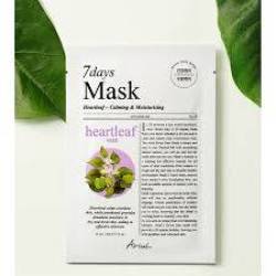 Masca servetel PLUS Heartleaf + P (Panthenol), Hidratare si Calmare Rapida, Ariul