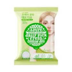 Servetele Deodorante, Smooth & Pure Fresh Cooling Deo, 20 bucati, Ariul