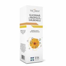 Glicerina cu propolis si galbenele, 25ml - Tis Farmaceutic