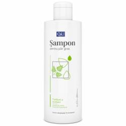 Sampon pentru par gras cu urzica Q4U, 200ml - Tis Farmaceutic