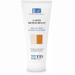 Lapte demachiant cu miere si propolis Q4U, 100ml - Tis Farmaceutic