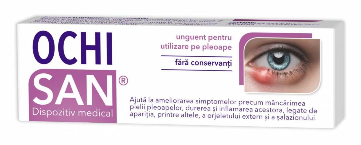 Ochisan unguent pentru pleoape, 15 g, Zdrovit