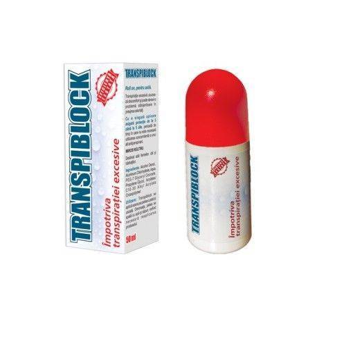 TRANSPIBLOCK DEODORANT ROLL 50ml, Zdrovit
