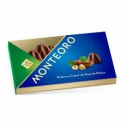 PRALINE FARA ZAHAR CU CREMA DE ALUNE DE PADURE, 15buc, 120g, MONTEORO - SLY NUTRITIA