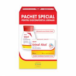 Walmark Urinal Akut - 10 tablete (pachet promo + Walmark Urinal gel intim - 200ml)