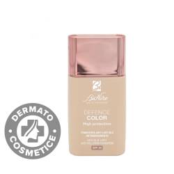 Fond de ten SPF 30 anti-lumina albastra si poluare 306 Cannelle Defence Color High Protection, 30ml, Bionike