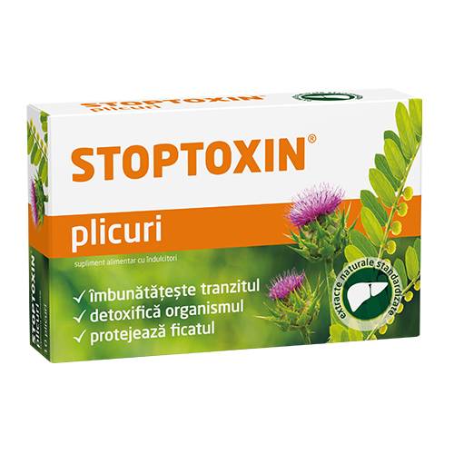 Stoptoxin, 10 Plicuri - FITERMAN PHARMA