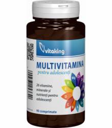 Multivitamine pentru adolescenti, 90cpr - Vitaking