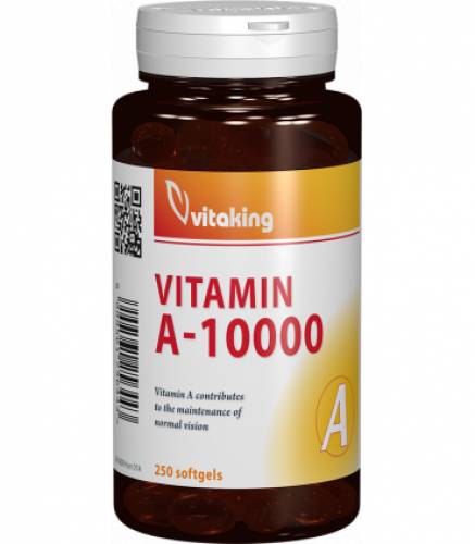 Vitamina A, 10000UI,  250cps - Vitaking