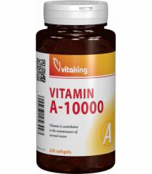 Vitamina A, 10000UI,  250cps - Vitaking