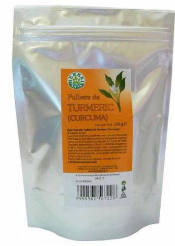 Turmeric Pulbere 250g - HERBAVIT