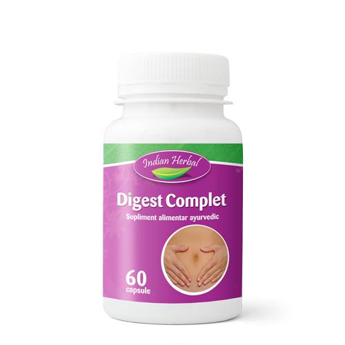 DIGEST COMPLET, 60 CAPSULE - Indian Herbal