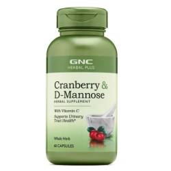 GNC Herbal Plus Merisor si D-Manoza + Vitamina C – 60 Capsule